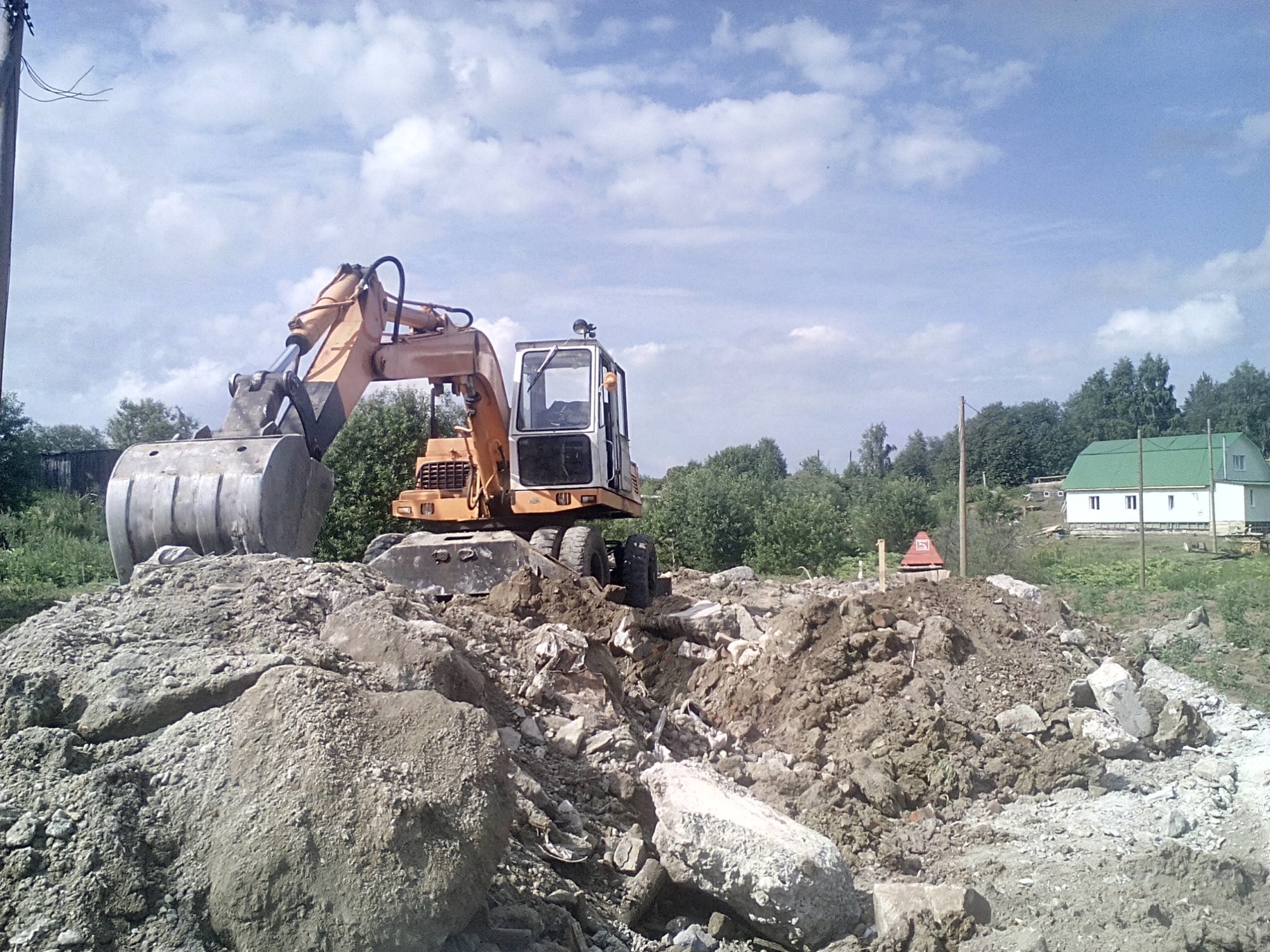 Отсыпка и обустройство пожарного водоема