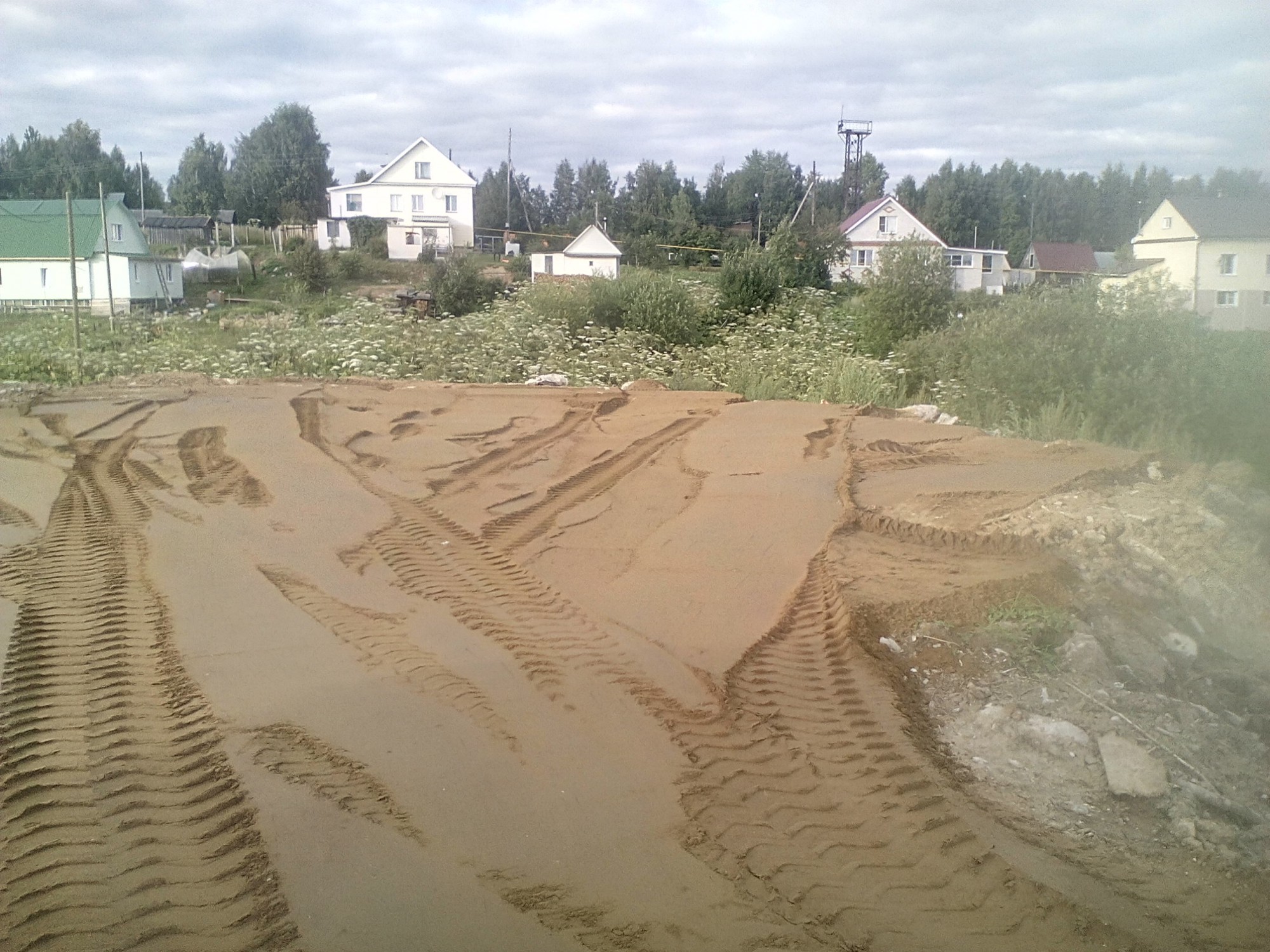 Отсыпка и обустройство пожарного водоема